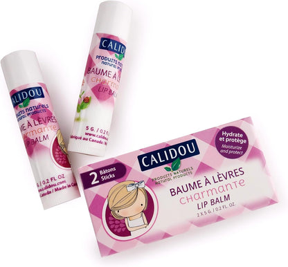 CALIDOU® | Lip Balm | Kids & Baby (Charmante, 2 x 5 g)