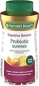 NATURE'S BOUNTY Probiotic Gummies, 0.2 kg