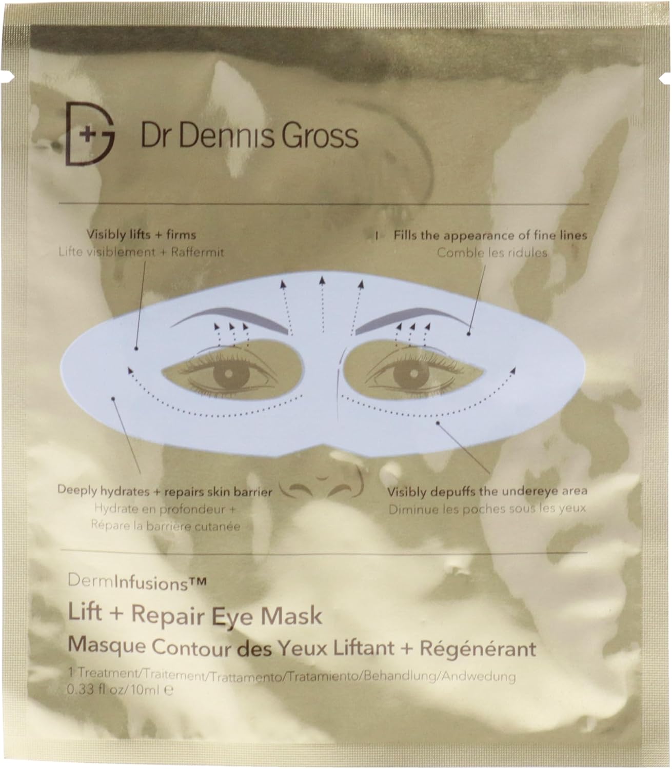 Dr Dennis Gross 丹尼斯·格羅斯博士 Derminfusions 豐唇修復唇部護理 女士 0.33 盎司