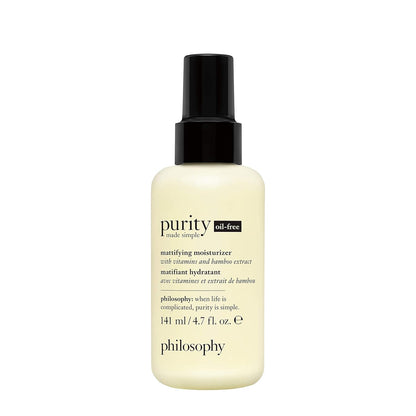 PHILOSOPHY purity made simple oil-free mattifying moisturizer 141ml