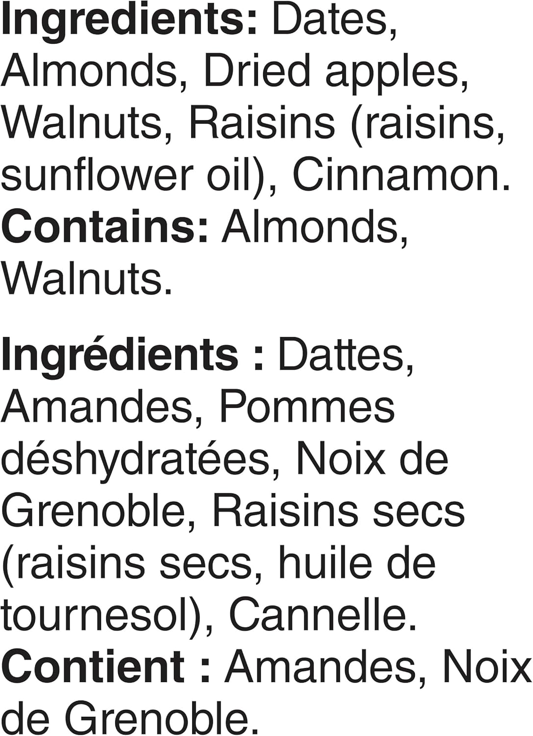 LÄRABAR Apple, Fruit and Nut Energy Bar, Pack of 5 Bars, Gluten Free, Vegan, Snack Bars