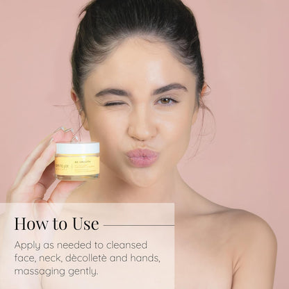 Aloette Be Smooth 多效合一润肤霜，男女适用 - 身体保湿霜，适用于干性皮肤、细纹和皱纹 - 含精油的护肤霜，令肌肤紧致、柔软、自然亮泽，1 液体盎司