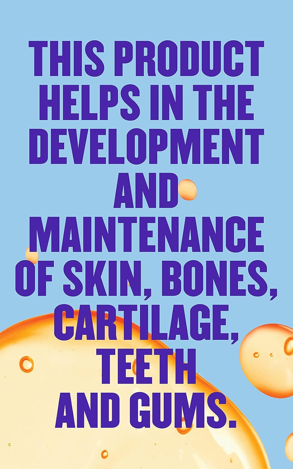 SUBI Hydrolyzed Bovine Collagen - For Healthy Hair, Skin, Nails, Joints -Type 1, 3 Collagen peptides, from Hormone-Free Pasture Raised Cows, Non-GMO - Not Flavoured (40 servings)