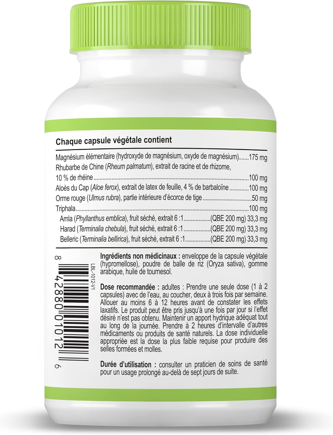 HEALTHOLOGY Go-Lax，腸道配方，天然瀉藥，有效緩解便秘補充劑，120 粒