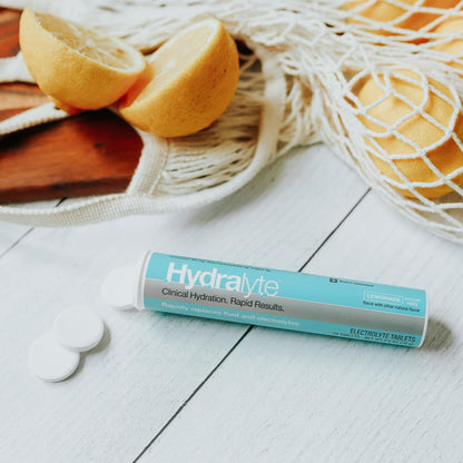 Hydralyte 泡腾电解质片 - 柠檬水味 20 片