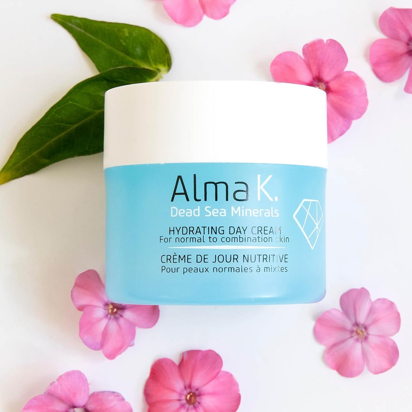 Alma K 保湿日霜 - 适合中性至混合性肌肤的日霜 - 日常面部保湿霜 - 不油腻面部保湿霜 - 1.7 盎司