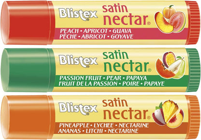 Blistex Satin Nectar Value Variety Pack 3 count