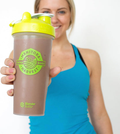 Manitoba Harvest Hemp Yeah! Org 蛋白质混合物 - 巧克力 454 克 & 大麻有机最大蛋白质粉，无糖，454 克，每份含 20 克蛋白质和 4.5 克 Omega 3/6