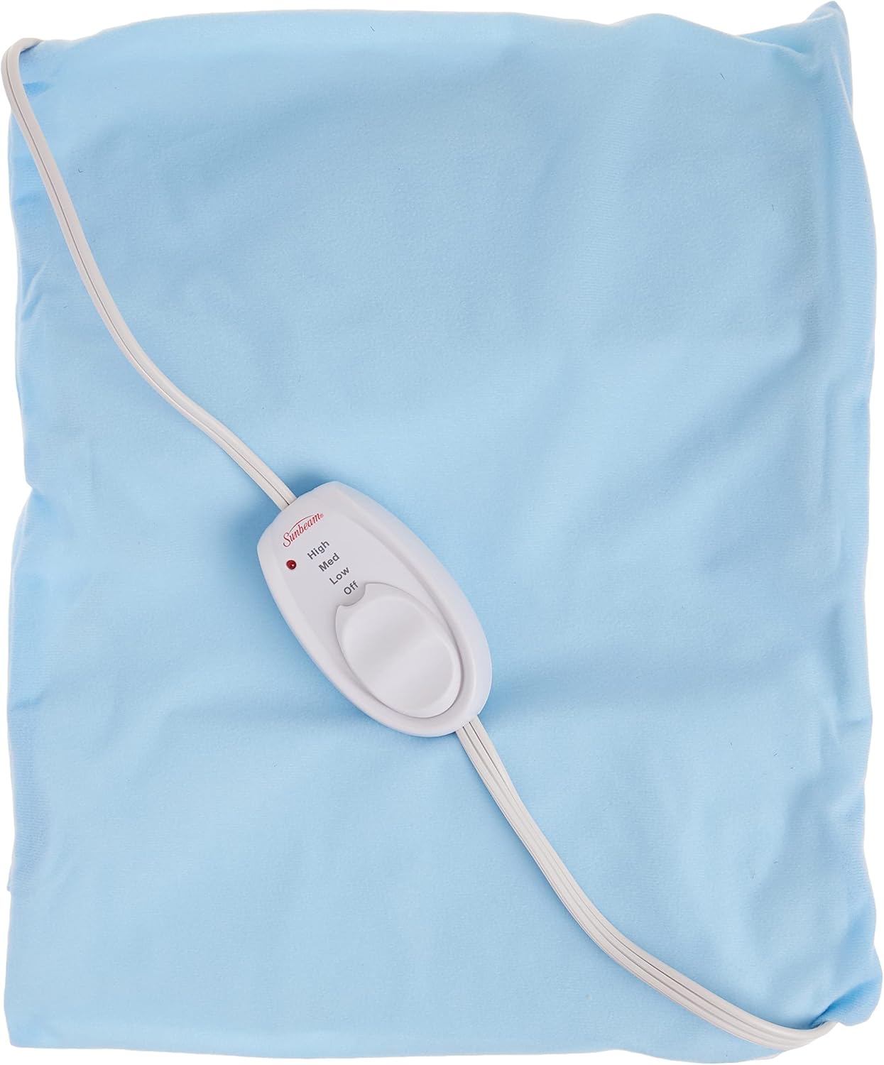 Sunbeam 加熱墊帶關節炎控制器 - 頸部和肩部電加熱墊，用於緩解有針對性的疼痛，3 種加熱設置，可機洗，12 x 15 英寸