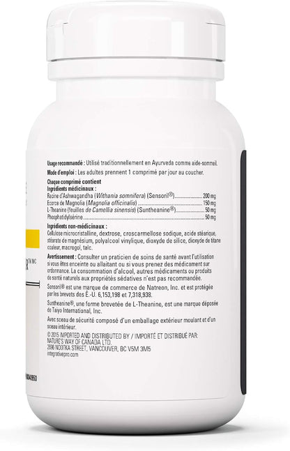 皮质醇管理器 - 综合治疗压力和睡眠支持补充剂套装 | 南非醉茄、木兰和 L-茶氨酸