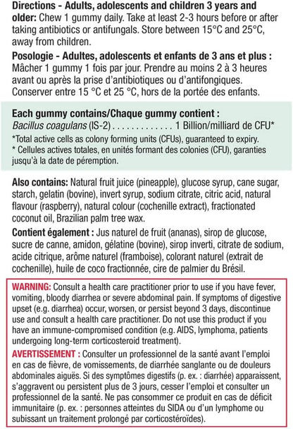 Jamieson Probiotic Gummies 45 Gummies + Jamieson High Potency Biotin Gummies 100 Gummies