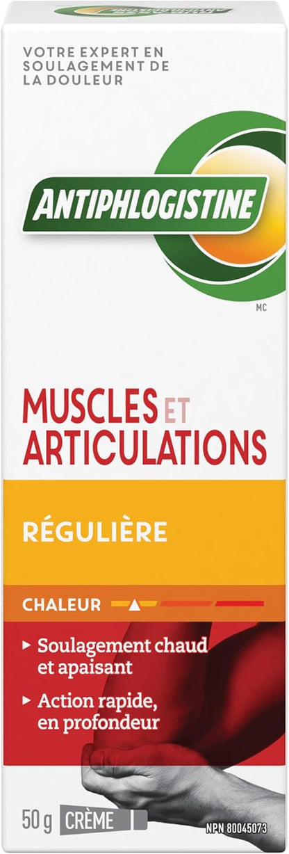 RUB·A535 Muscle & Joint Pain Relieving Heat Cream, Regular Strength, 50-g