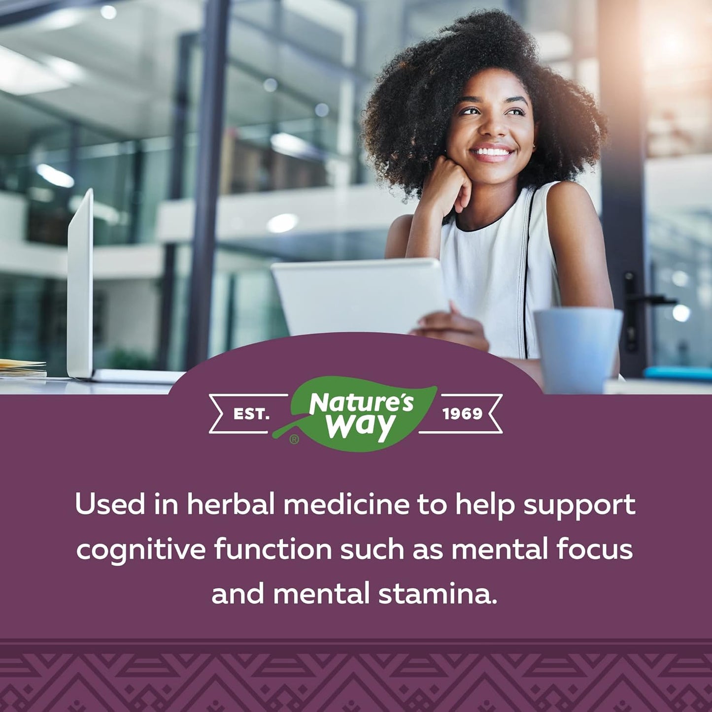 Nature’s Way Rhodiola Rosea – Cognitive Function Support such as Mental Focus & Stamina – Temporary Stress Relief - Non-GMO - 60 Vegetarian Capsules