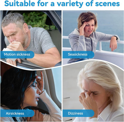 晕车贴，60 片装，不瞌睡，减轻晕船晕车引起的头晕，适合乘车、乘船、乘游轮和飞机的旅行必需品