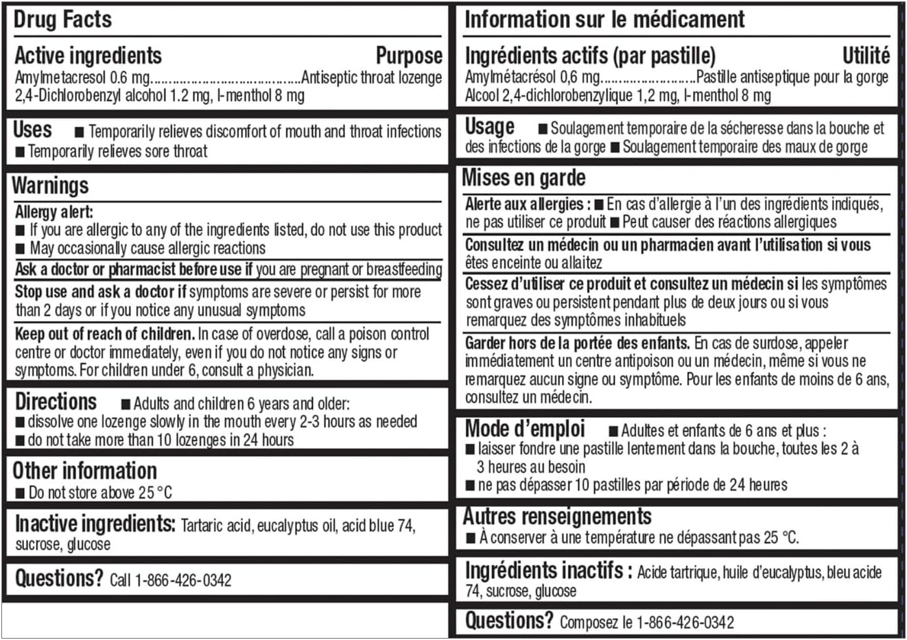 Cepacol Sensations，快速有效缓解咽喉痛、鼻塞，16 片装