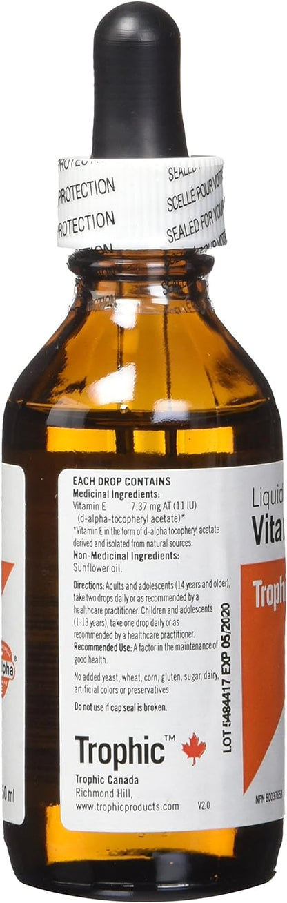 Trophic Vitamin E (Liquid), 50ml
