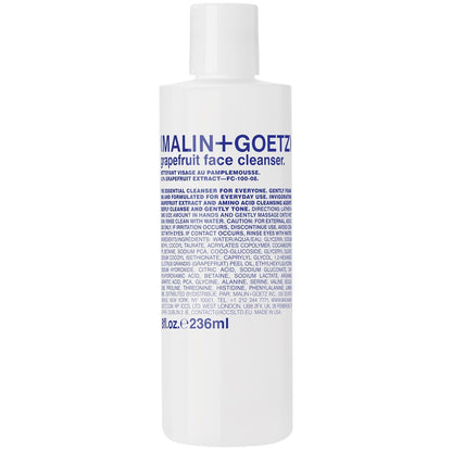 Malin + Goetz Face Cleanser, Grapefruit, 8 Fl Oz
