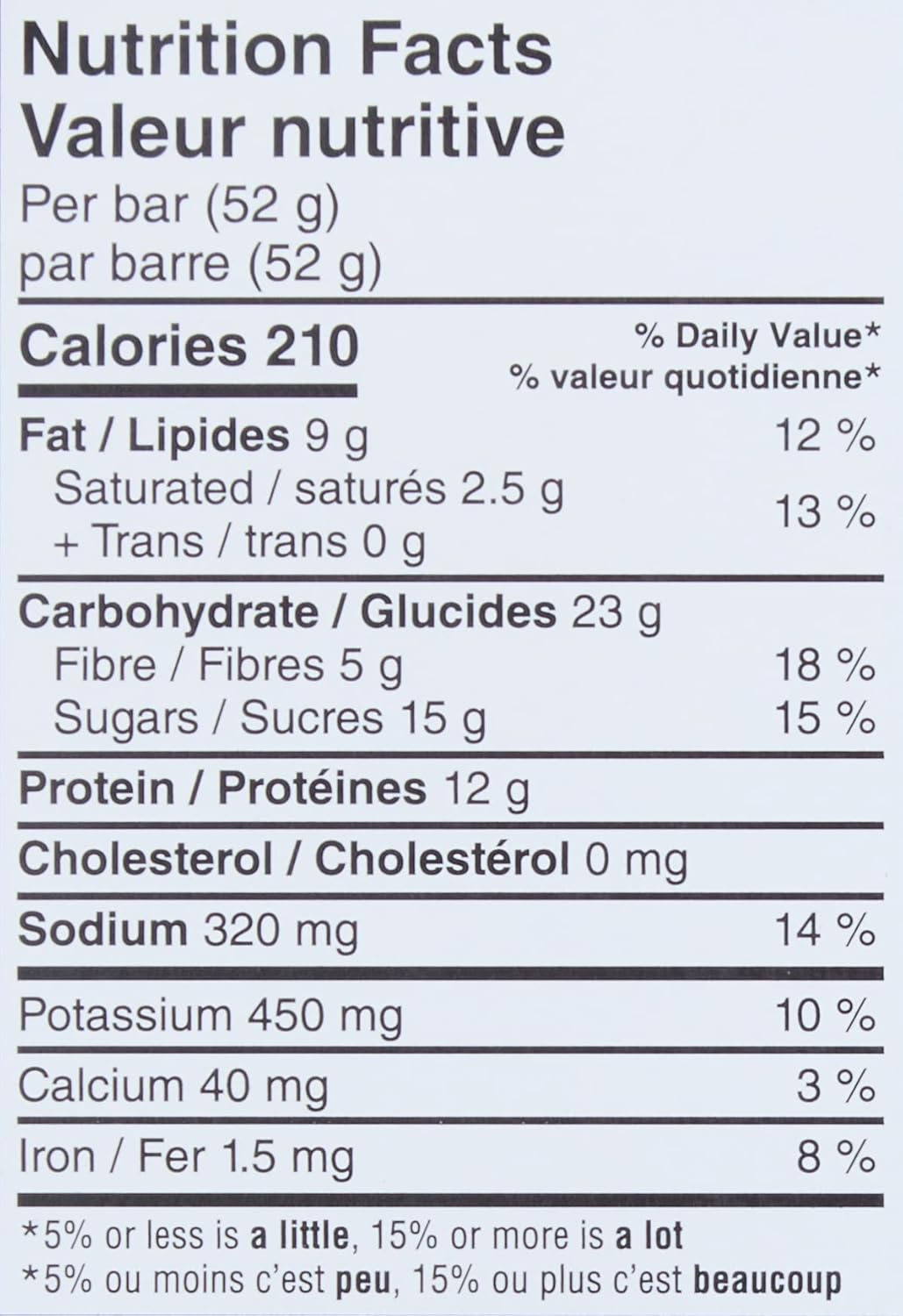 RXBAR 花生酱巧克力蛋白棒 12 x 52 克