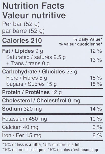 RXBAR 花生酱巧克力蛋白棒 12 x 52 克