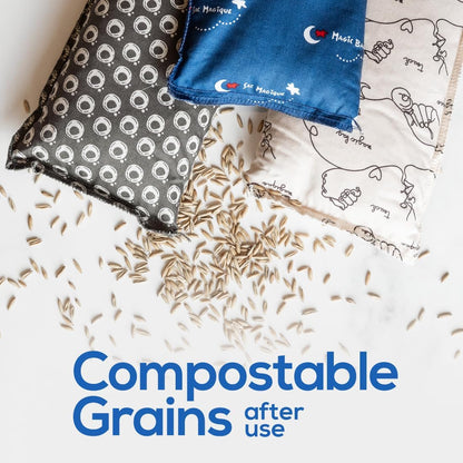 原廠魔法袋簽名版延長敷料，冷熱療法，緩解頸部和下背部疼痛，無線冷熱敷，46 x 13.5 公分（18.1 英吋 X 5.3 英吋）