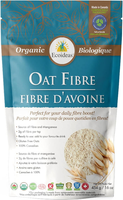 Ecoideas 有机燕麦纤维，蓝色