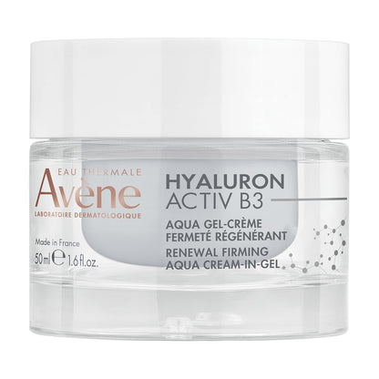 Eau Thermale Avène Hyaluron Activ B3 煥膚緊緻水潤凝霜，針對老化肌膚和皺紋，含透明質酸和煙酰胺