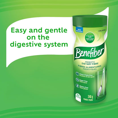 Benefiber 益生元膳食纖維粉，無味，無糖，每日纖維 - 62 份（248 克）