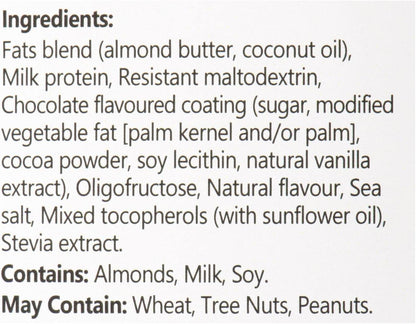 Nutribar Good Keto Bars, Salted Caramel, High Protein, Low Sugar, High Fibre, Keto Friendly, Made in Canada, 4-count