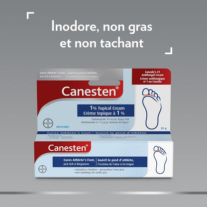 凯妮汀抗真菌 1% 外用乳膏，缓解瘙痒、灼热、脱屑、酸痛，30 克