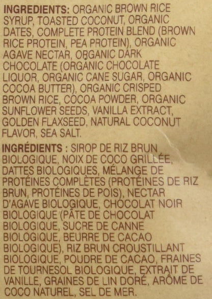 無麩質黑巧克力椰子塊，113克