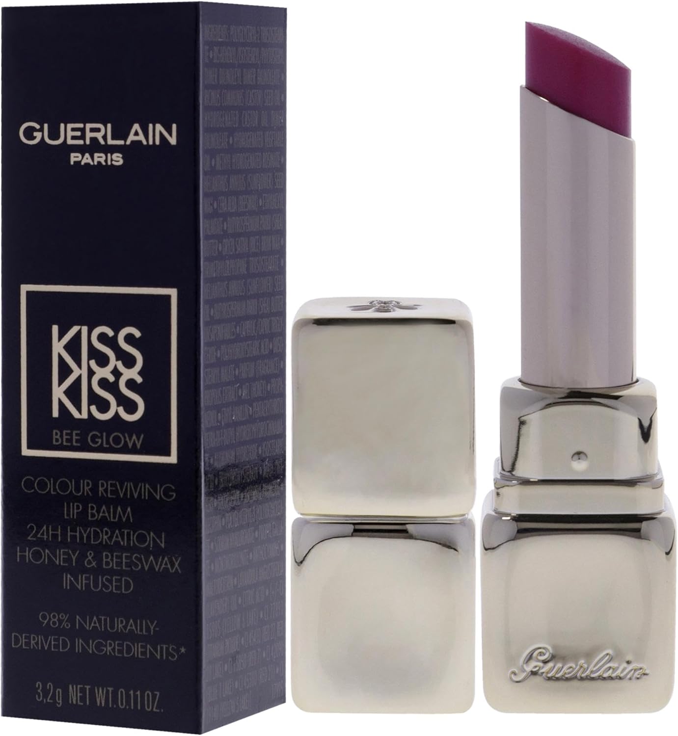 Guerlain Kiss Kiss Bee Glow Lip Blam - 409 Fucsia Glow by Guerlain for Women - 0.11 oz Lip Balm