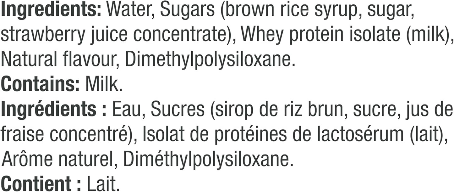 Boost Soothe，清澈且热量密集的营养饮料，含乳清分离蛋白，草莓奇异果口味，237 毫升，24 支