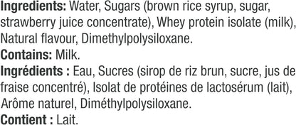 Boost Soothe，清澈且热量密集的营养饮料，含乳清分离蛋白，草莓奇异果口味，237 毫升，24 支