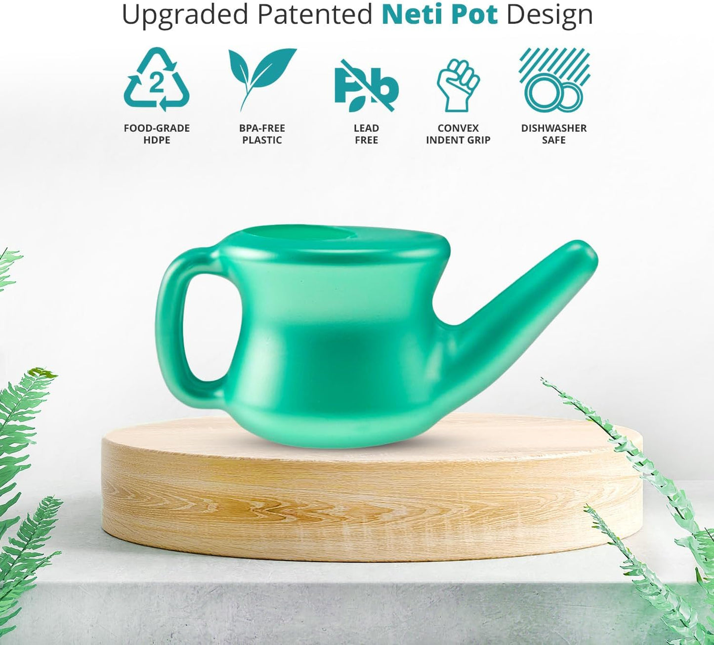 Ancient Secrets 鼻腔清洁洗鼻壶 - 塑料 - 1 壶