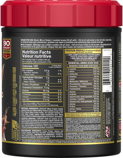 ALLMAX Nutrition - ISOFLEX - 100% Ultra-Pure Whey Protein Isolate - Chocolate - 1 Pound