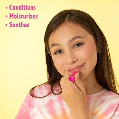 Lip Smacker Lippy Pals 3 Pack Lip Kit- Unicorn/Panda/Kitten Foxy Apple/Hoppy Carrot Cake/Straw-Ma Llama Berry