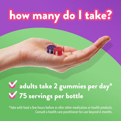 Vitafusion 男士多種維生素軟糖，每日多種維生素，健康新陳代謝 1、免疫支持 2、結締組織形成 3，150 粒（2.5 個月用量）。