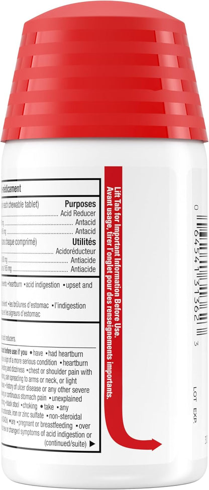 Pepcid Complete 薄荷咀嚼片，50 片