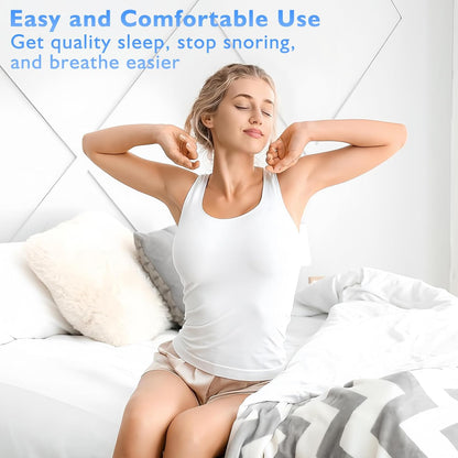 防打鼾装置，硅胶磁性防打鼾鼻夹，可调节磁铁的打鼾鼻夹