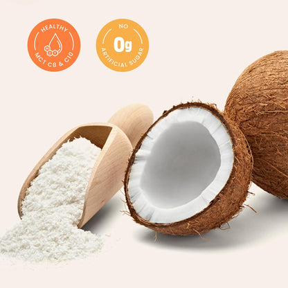 Feed That Brain Collagen Peptides Powder with MCT Oil (No Flavour) 240g, Hydrolyzed Collagen Powder for Healthy Joints, Gut, Skin