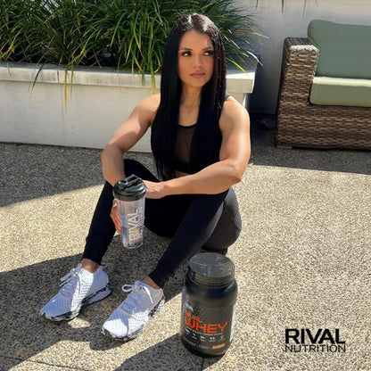 Rivalus Rivalwhey 浓巧克力味 100% 乳清/分离乳清蛋白 2 磅 953 克