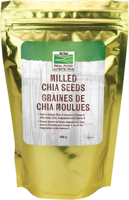 NOW Real Food 磨碎奇亞籽，400克