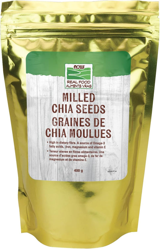 NOW Real Food 磨碎奇亞籽，400克