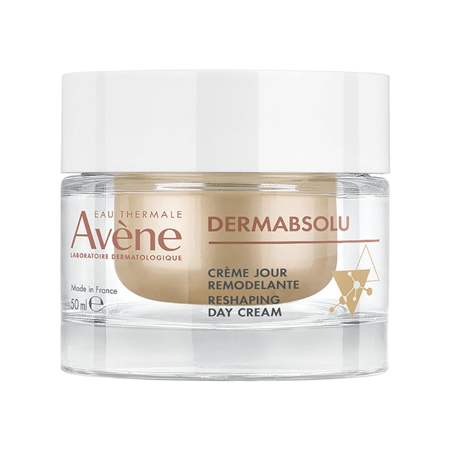 Eau Thermale Avène Dermabsolu DAY Face Cream. Plumping & Redensifying Moisturizer with Pro-Ceramides and Vanilla Polyphenols, 50mL