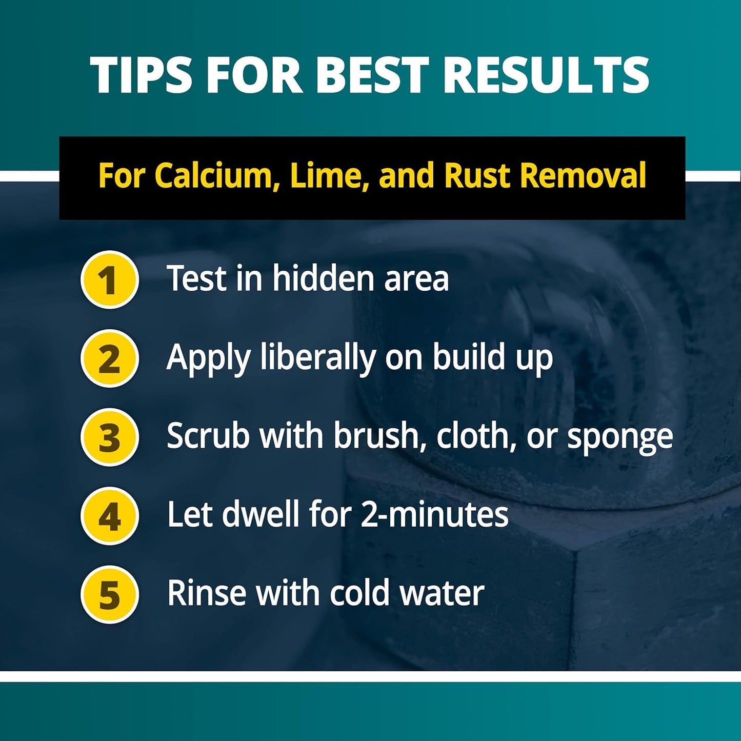 Calcium, Lime & Rust Remover