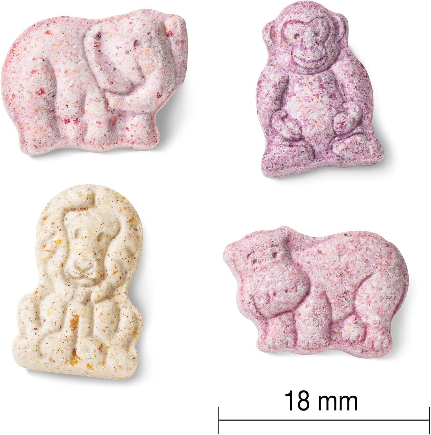 Jamieson 儿童复合维生素咀嚼片，橙子、葡萄、樱桃和覆盆子口味，促进生长发育，强健骨骼和牙齿。预防缺铁，易于消化，无麸质、无乳糖、无添加剂……