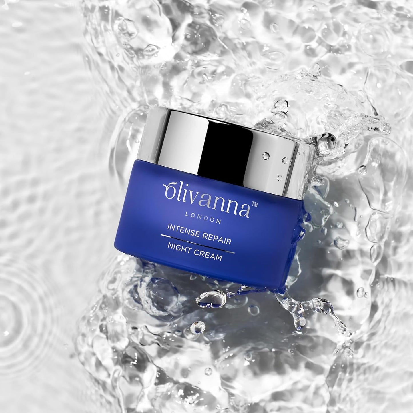 Olivanna Intense Repair Night Cream - Face Moisturizer - Enriched with Natural Ceramides, Hyaluronic Acid, and Omega-Rich Seed Oils - 50 ml