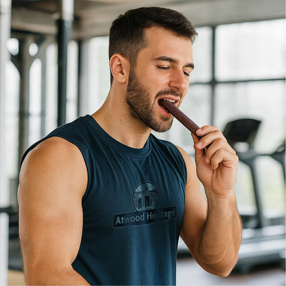 Atwood Heritage 草飼牛肉零食棒，辣味，5 根，125 克，高蛋白，無麩質，無硝酸鹽，加拿大製造