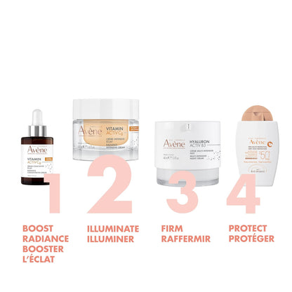 Eau Thermale Avène Vitamin Activ Cg Radiance Intensive Cream Eco-Refill, for radiance, dark spots, anti-wrinkles, Vitamin Cg