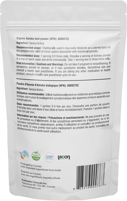 Sewanti Organic Ashoka Bark Powder (Npn)- 80093752 100 gram